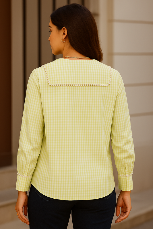 Peter Pan Collar Shirt