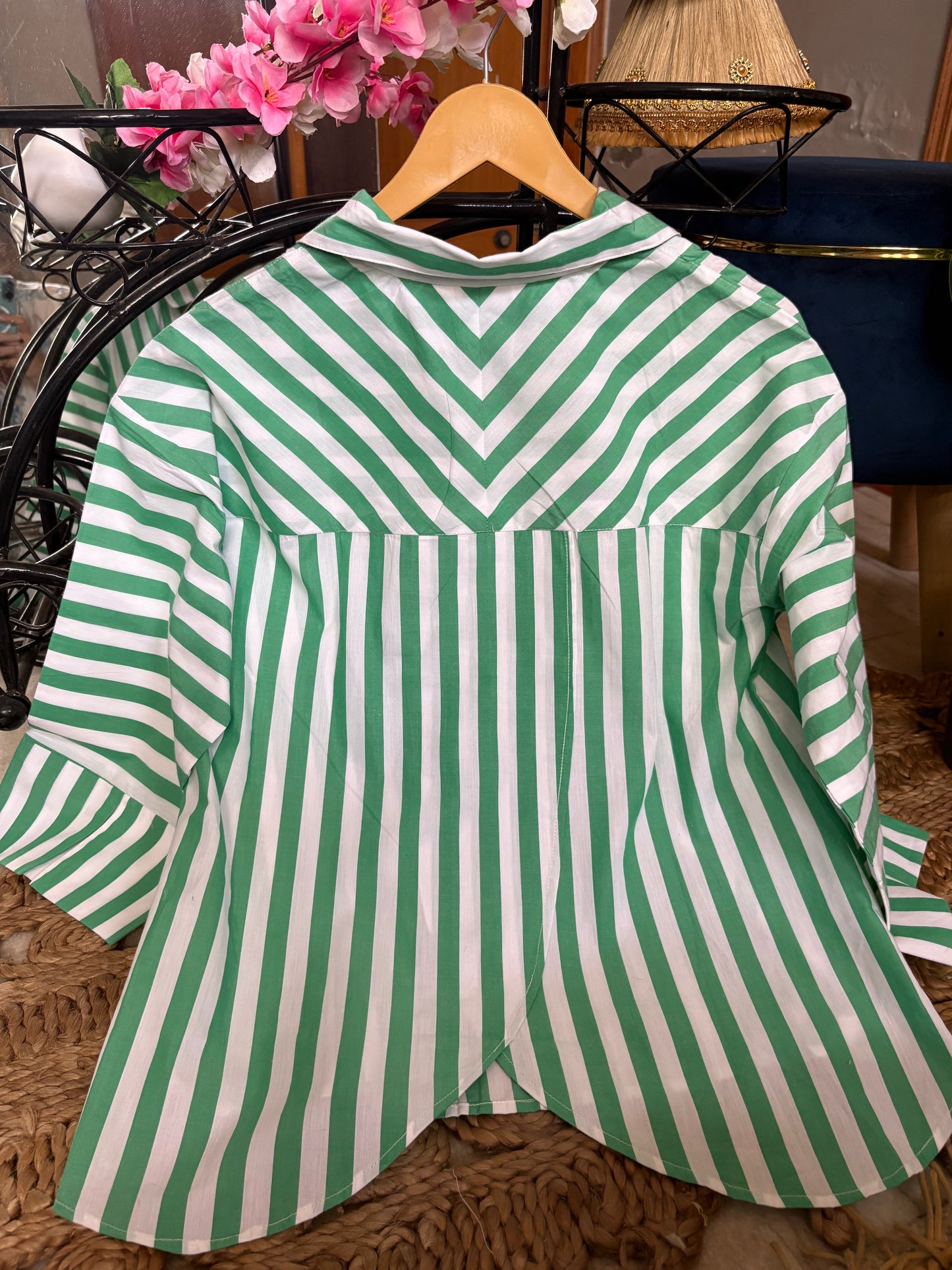 Stripe Popover Shirt