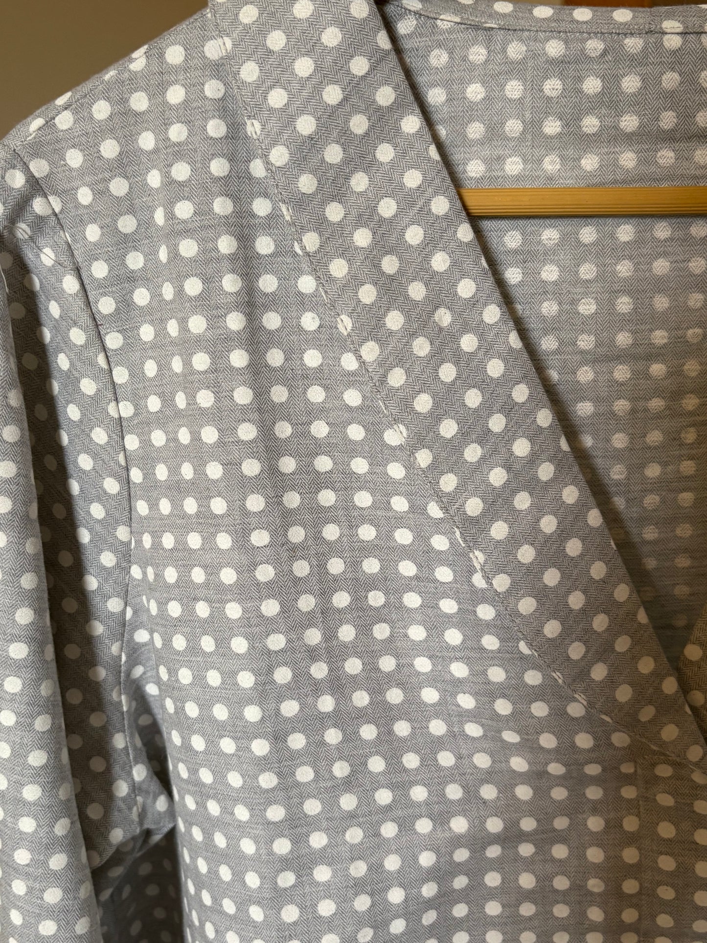 The Misty Dot Cotton Shirt