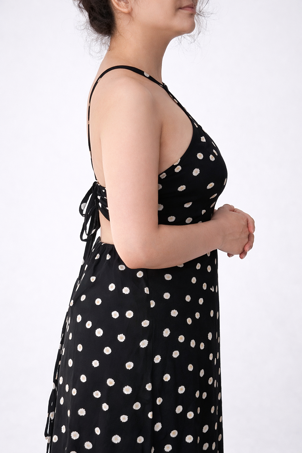 Daisy Halter Midi Dress