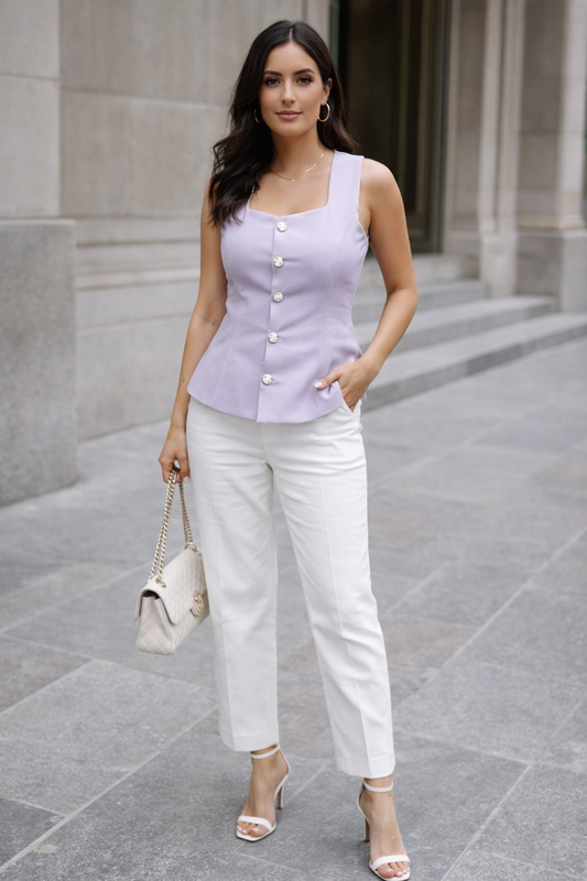 Lilac Grace Waistcoat