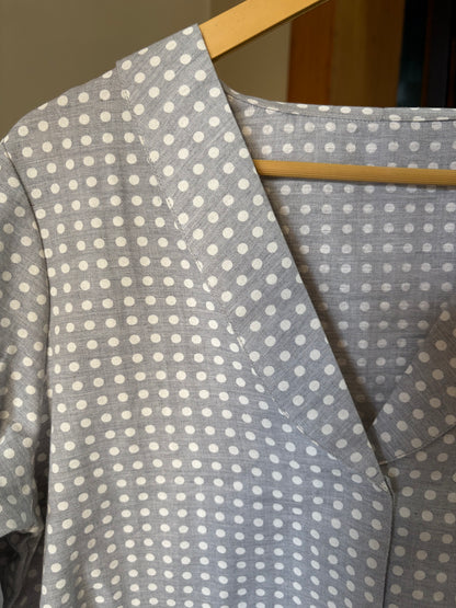 The Misty Dot Cotton Shirt